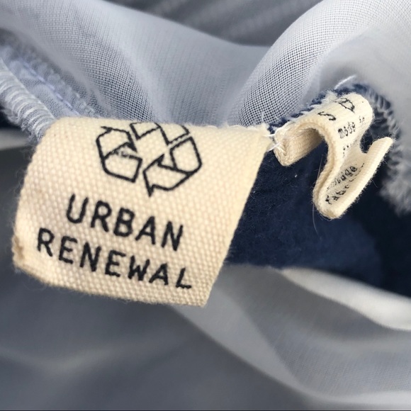 Urban Outfitters Colorblock Transparent Sweatshirt - Picture 4 of 4